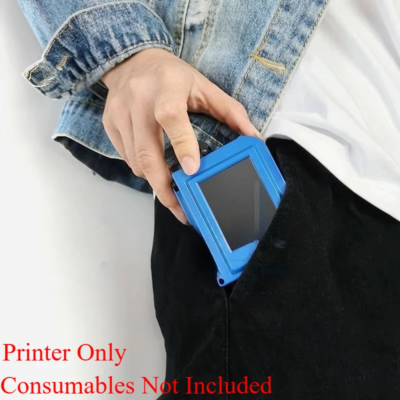 Mini Handheld Inkjet Printer 600DPI 12.7mm Print Size for Labels and Batch Coding