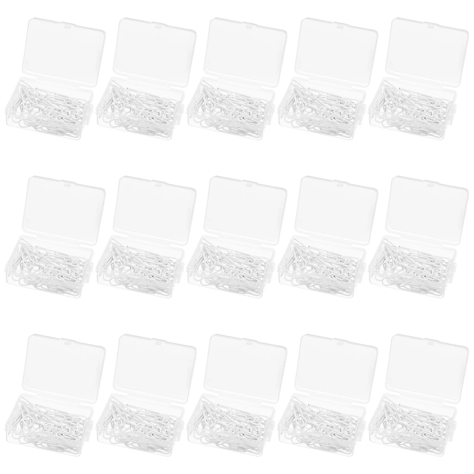 

750Pcs Metal Paperclips for Desk Organizer Wire Sorting Clamps Smooth Edges Document Bookmarks Office Supplies