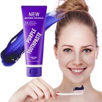 Purple Corrector Toothpaste for Deep Cleaning & Brighter Smile, Purple Toothpaste - European Formula with Minty