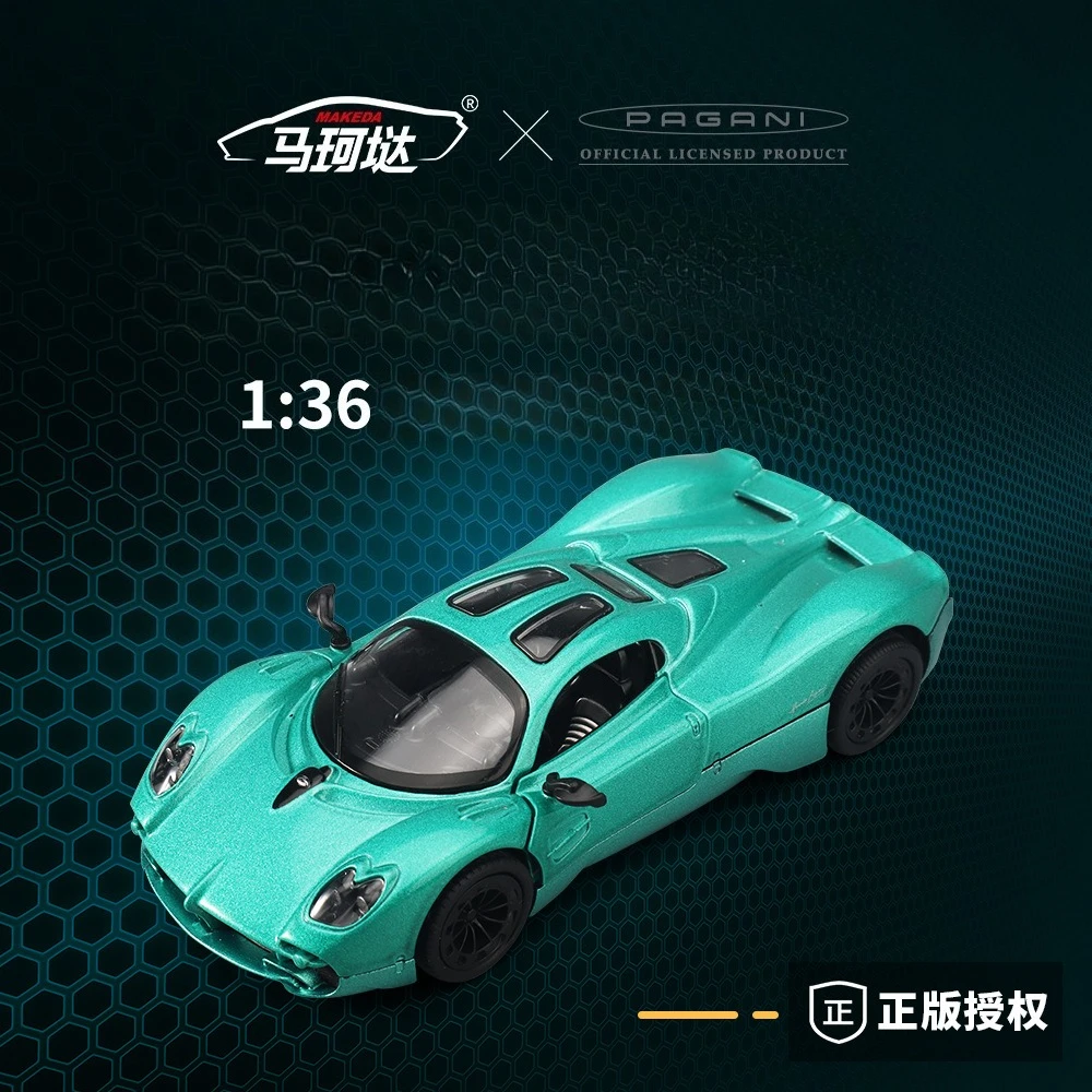 1:36 Pagani Huayra Cruiser Model Samochodu Ze Stopu Metalu Odlewany Ciśnieniowo Z Napędem Pull Back Na Prezent Zaawansowane Kolekcje
