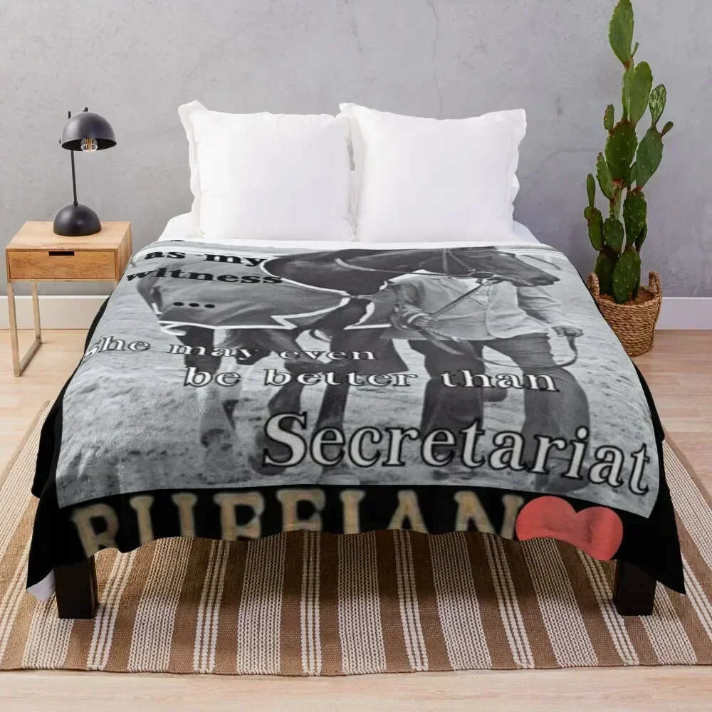 

Ruffian Horse Throw Blanket