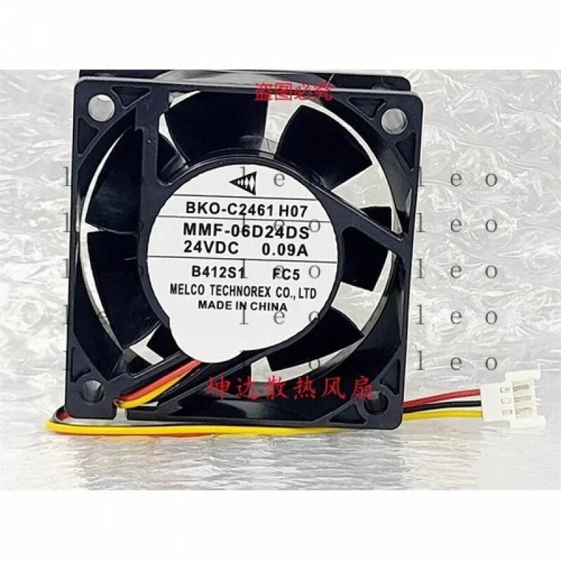 

CC for Mitsubishi MMF-06D24DS 6025 DC24V 0.09A 6CM 3-Pin Inverter Cooling Fan