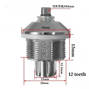 Náhradní díly pro nože mixéru 3870, díly pro čepele komerčních mixérů, díly pro vysoce výkonné smoothie stroje, nůž pro 4l stroj na sójové mléko 6 nejlepší prodej Náhradní díly pro mixéry Duronic - №1