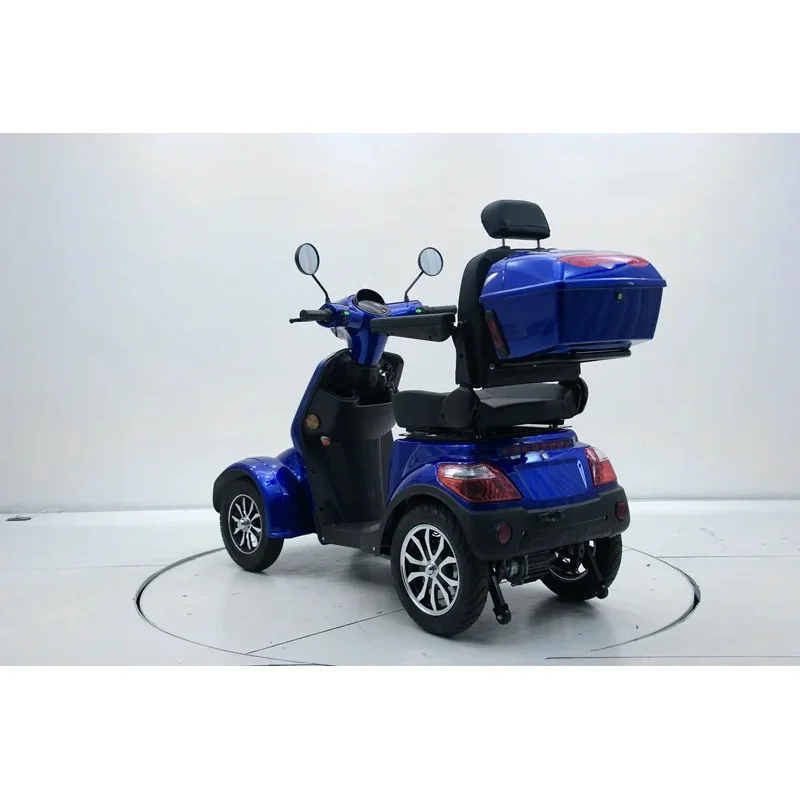 

Skyblue Model Beetle 1000W 25Km/H Luxury Elder Outdoor 4 Wheel Electric Mobility Scooter With Adjus S