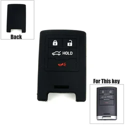Accessori auto Del Silicone di trasporto Remote Copertura Della Cassa Chiave Per Cadillac XTS ATSL SLS CTS XTS SRX XLR DTS ATSL/Chevrolet corvette Captiva