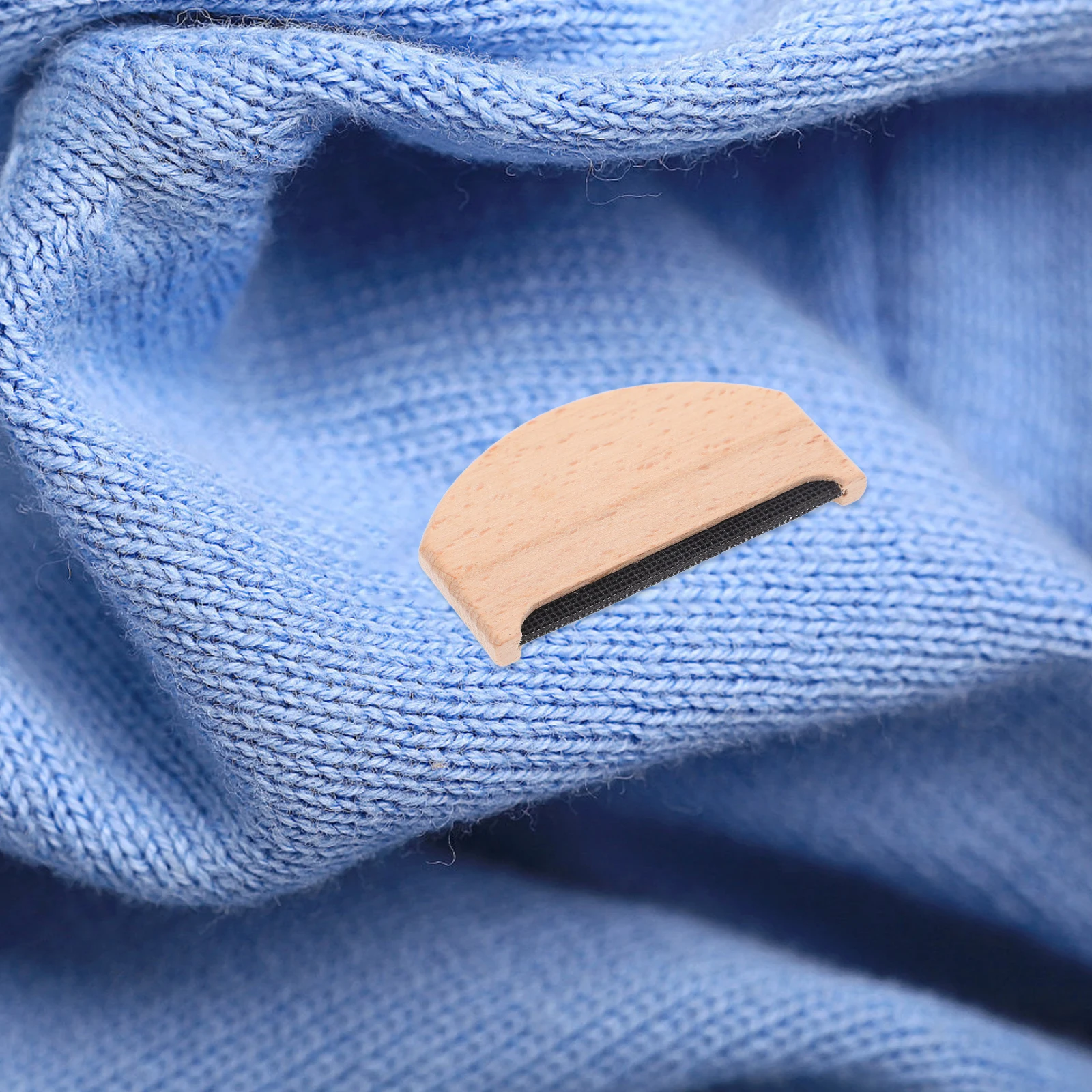 

Lint Fuzz Remover for Clothes Wool Sweater Comb Pilling Shaver Portable Garment Cleaner Manual Fabric Tool Wood Handle
