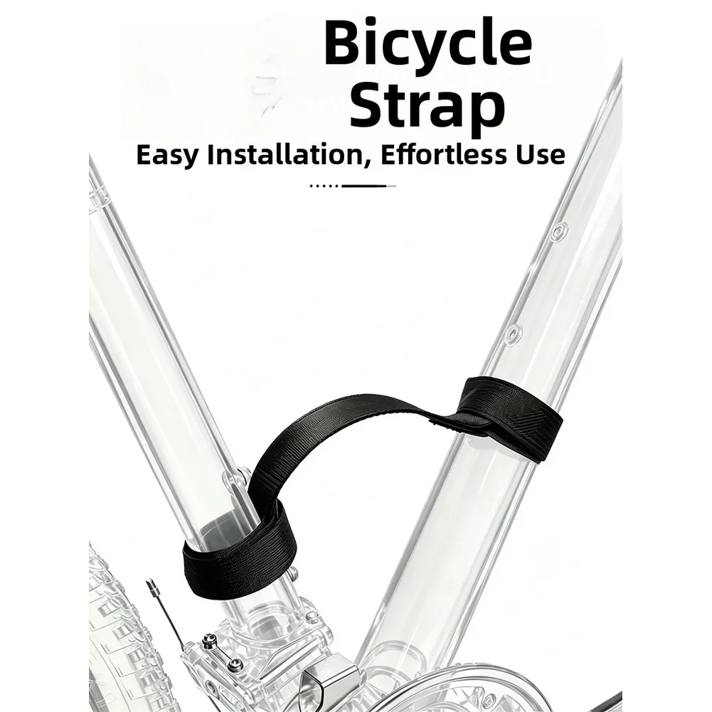 Cycling Handlebar Carry Strap - Nylon Material Strap with Fastener for Transporting Bikes on Mountain and Road Trips