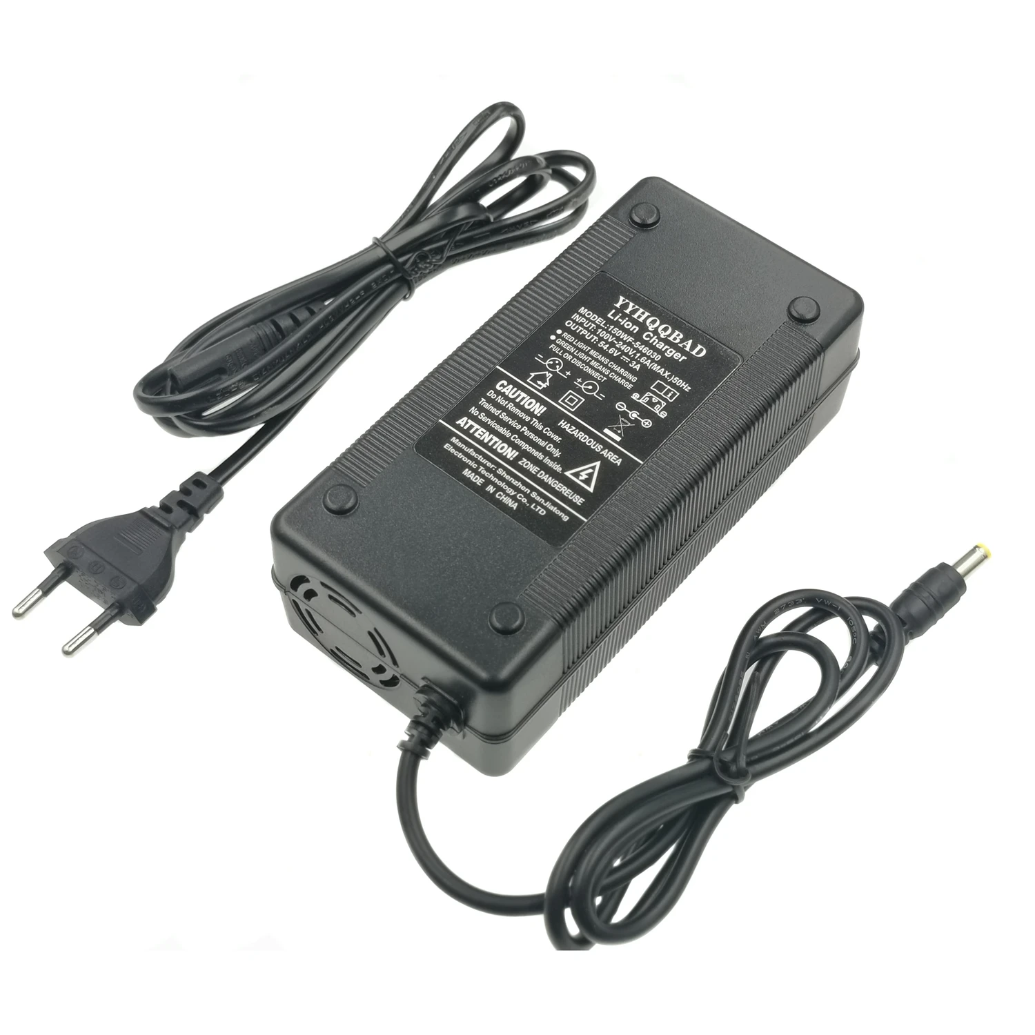 AliExpress NONE 54.6V 3A Battery Charger For 13S 48V Li-ion Battery electric bike lithium battery Charger High quality Strong heat dissipation