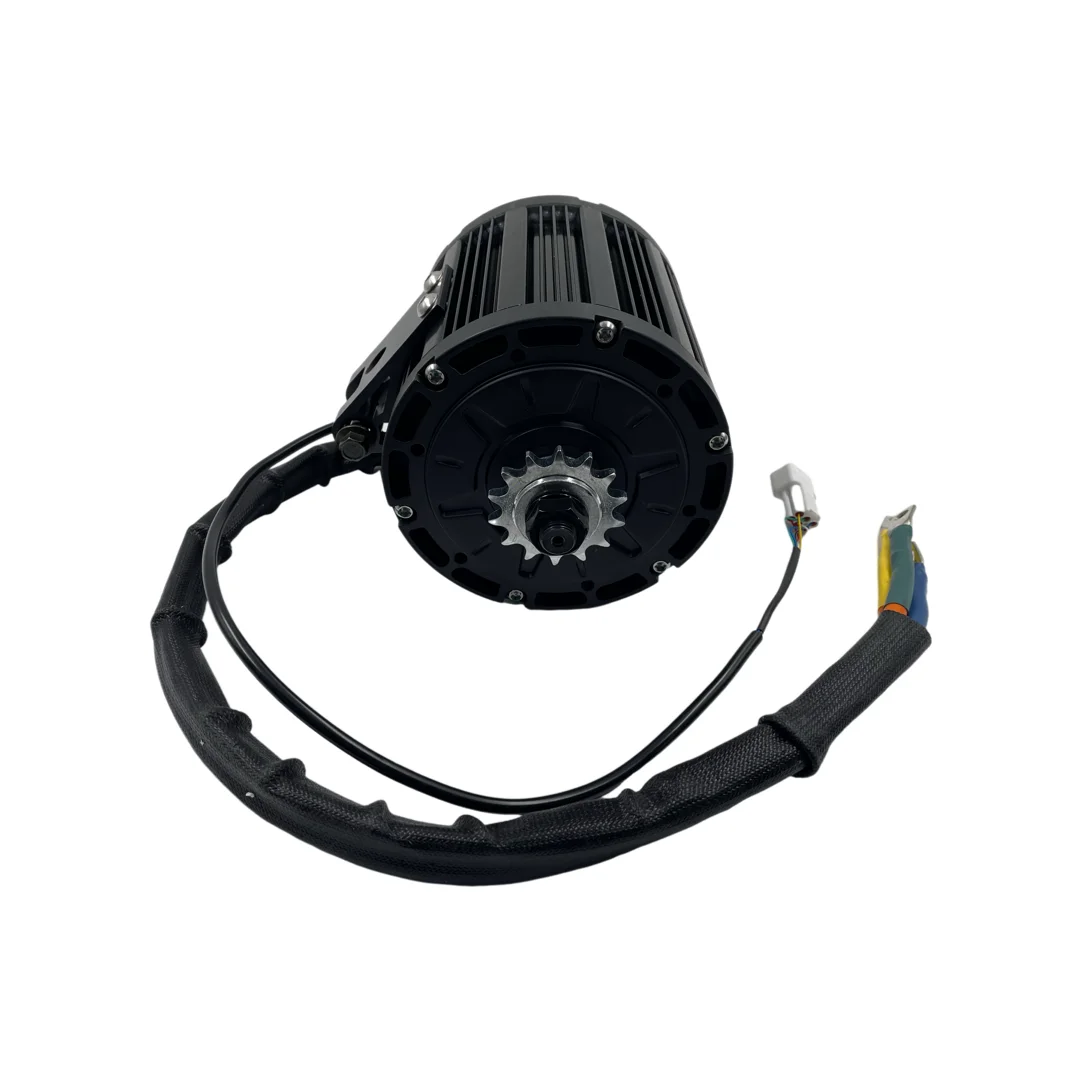 QS138 90H 4000W Peak 12000W BLDC PMSM Mid-Drive Motor For Electric Vehicle Moped Dirt Bike