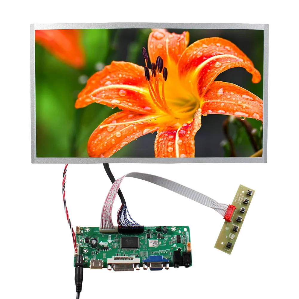 

15.6" 1920x1080 M156GWFA R0 1000nit IPS LCD Screen HD MI VGA DVI Audio Video Port