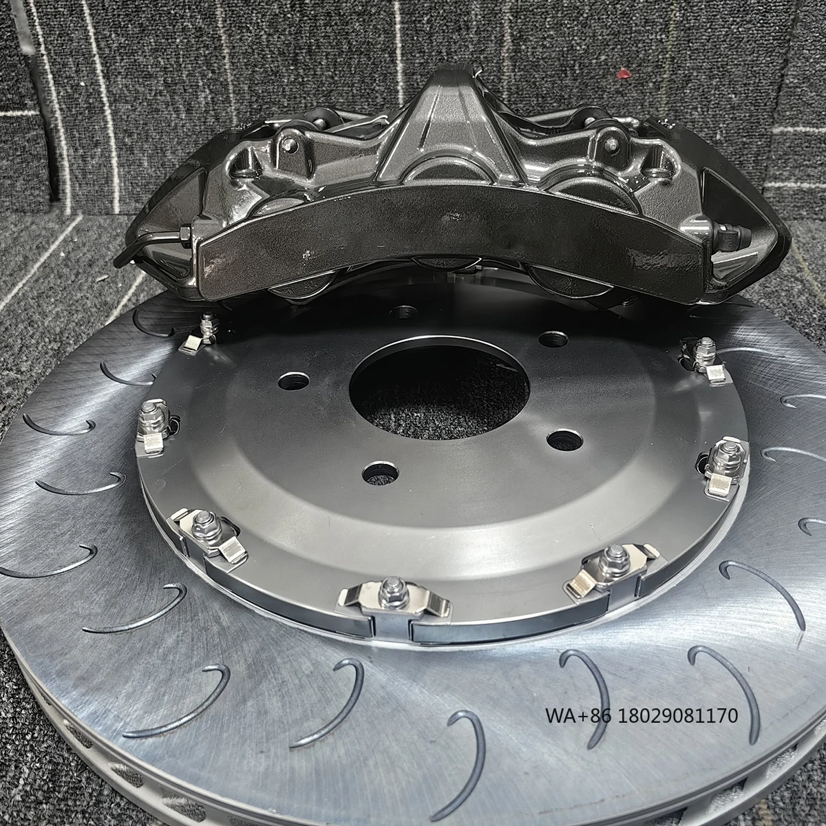 

Direct Bolt-on Factory for Racing GT6 6 Pot Casting Brake Calipers Kit With 355/380/405MM Floating Screws Disc Brake Rotor Kit