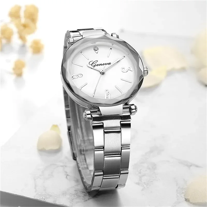 Top Luxury Brand Women\'s Watches Reloj Mujer Casual Quartz Watch Women Mesh Full Stainless Steel Dress Relogio Feminino Clock