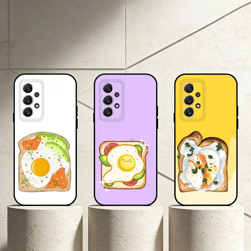 V-Vector cartoon phone Case For Samsung S25,24,21,22,23,30,Ultra,20,Plus,Fe,Lite,Note Soft Black Cover