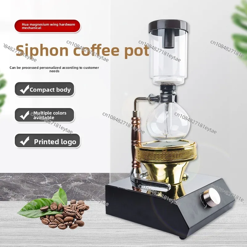 

Siphon coffee maker Household siphon pot set Glass utensils Coffee machine