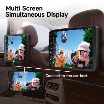 JIUYIN Car Headrest Monitor New Upgrade Tablet Touch Screen for Android12 Carplay/Netflix/Youtube Online Video Car Rear Seat