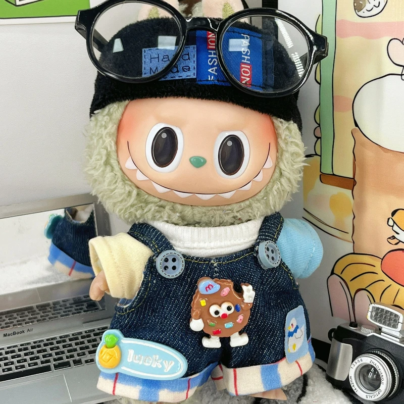 

[Только одежда] Мини-плюшевая кукольная одежда, аксессуары для одежды для Labubu и хлопковая кукольная одежда 10 см, одежда в подарок