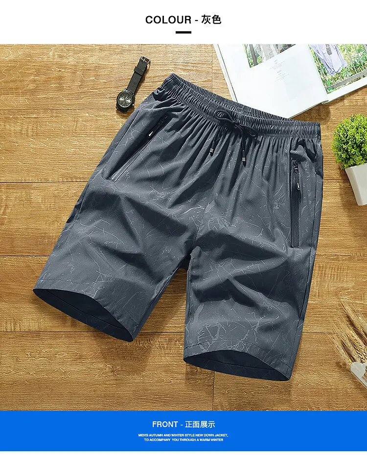 Pantalones cortos abiertos informales para hombre, pantalones holgados y versátiles de protección de cinco puntos, nuevos pantalones de playa para exteriores de verano