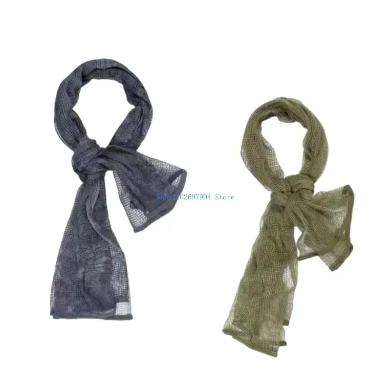 

N7YF Camouflage Mesh Scarf Shawl, Must Have Accessory for Outdoor Travel and Sports