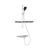 White Shower Set Bathroom Faucet Bath Tub Faucet Hand Shower With Spout