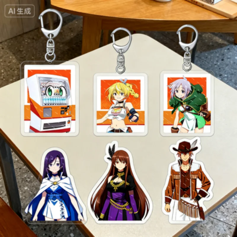 Reborn As A Vending Machine I Now Wander The Dungeon Desk Figure Display Anime Acrylic stand standing Collectibles Decorative