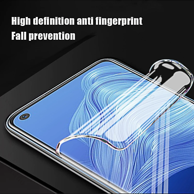 4-1pcs for Realme 7 7i 6 6S 6i Pro Global Screen Protector HD Hydrogel Film for Realme C3 C11 2021 C17 C15 C12 C20 C20A C21 C21y