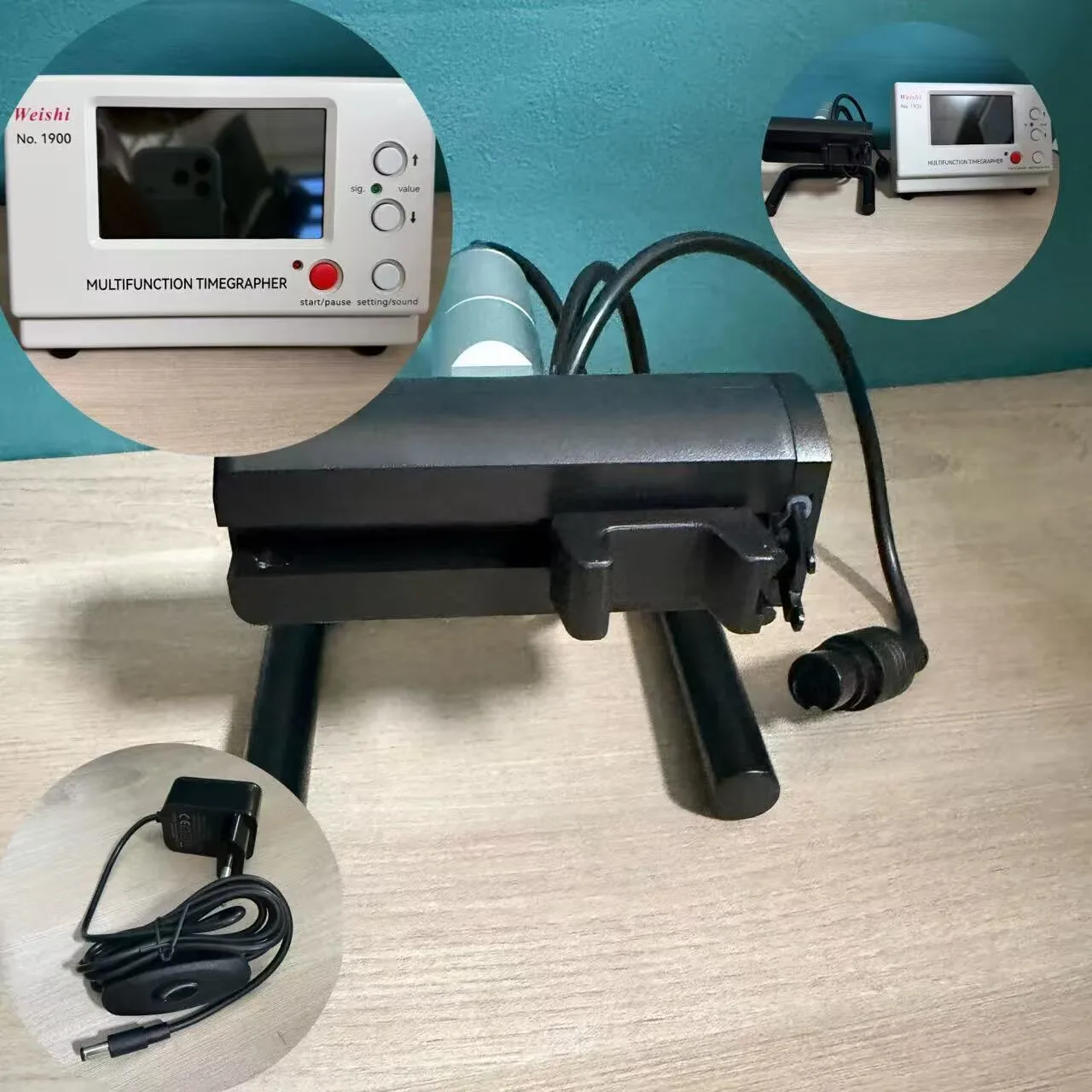 Weishi No.1900 Horology Instrument for Automatic Watch Rate Beat Error Amplitude Testing and Movement Adjustment