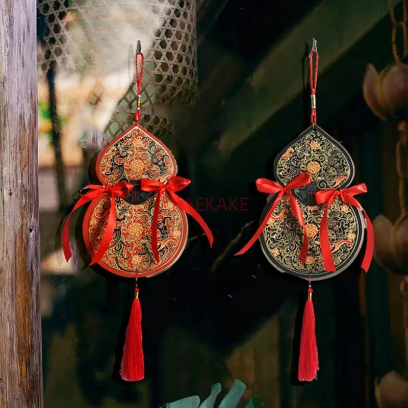 قطعتان من المعلقات المزخرفة، وديكورات الأبواب الجديدة، وديكورات غرفة المعيشة، ومستلزمات مشهد السنة الصينية الجديدة ومهرجان الربيع #4