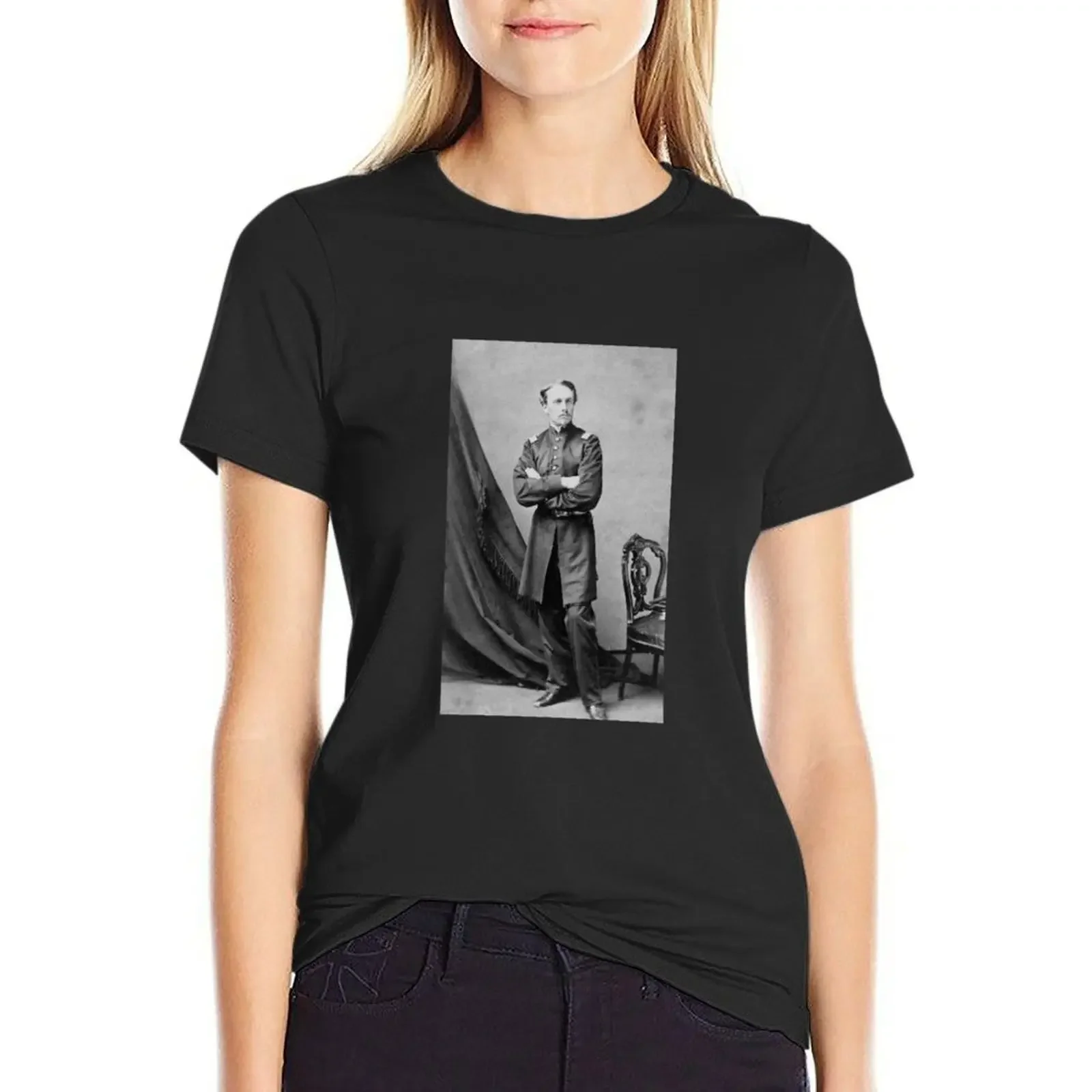 

Robert Gould Shaw T-Shirt aesthetic clothes tees summer tops Women's clothing