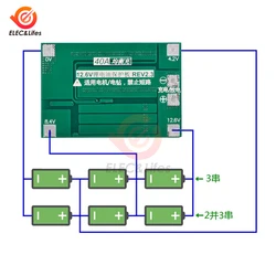 3S 4S 40A 60A li-ion caricabatteria al litio scheda di protezione 18650 BMS per trapano motore 11.1V 12.6V/14.8V 16.8V migliora/bilancia