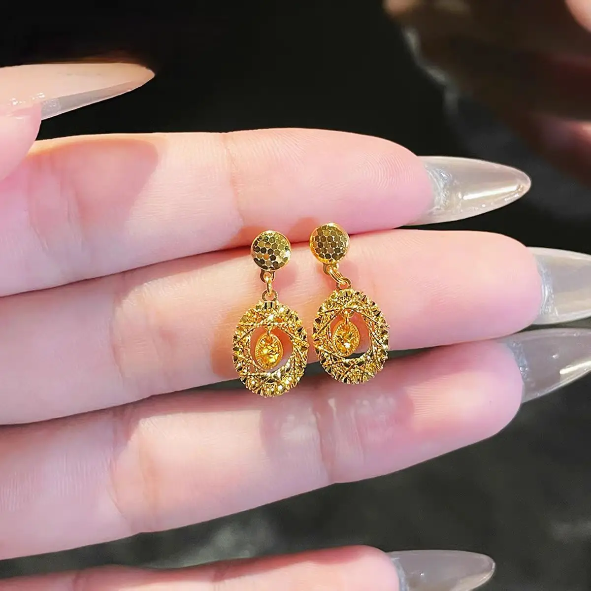 Thumbnail 3 - #2 New K Gold Earrings Arrivals
