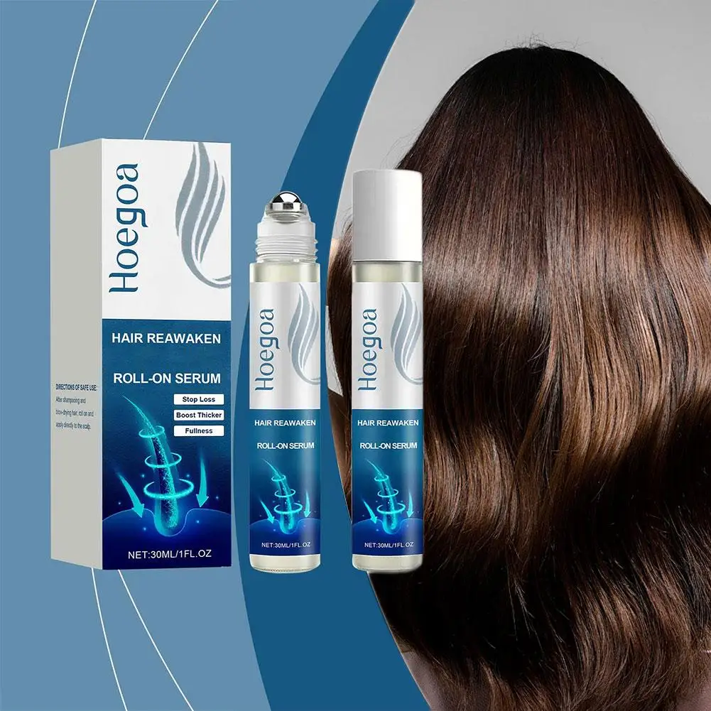 Hair Care Serum with Multi-Peptides for Enhanced Hair Density and Scalpl Bottle for All Hair Types D8I7