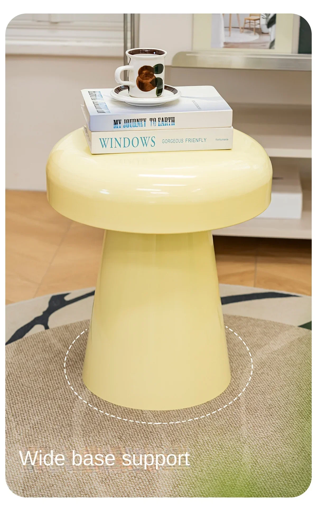 Nordic Simple Side Home Living Room Sofa Corner Table Coffee Modern Creative Small Round Table