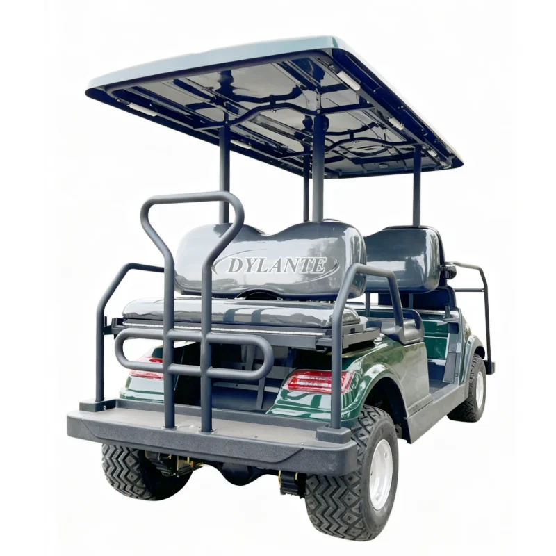 5KW عالية الطاقة جودة مستقرة مظهر عصري فاخر 6 مقاعد على الطرق الوعرة رفع كهربائي عربة جولف أفضل نادي السيارات المورد