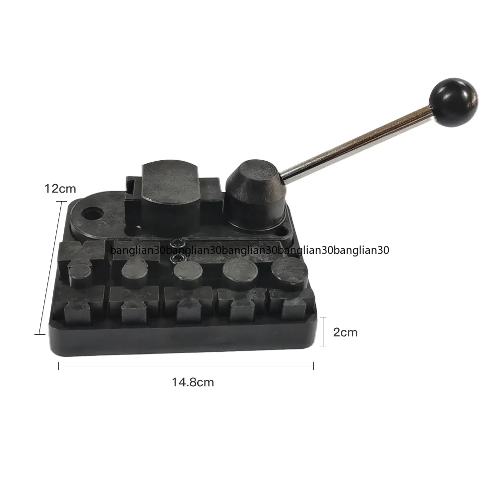 Small Household Gold, Silver, Copper Pressure Rolling Round Machine, Gold Making Tool, Ring Bending Machine