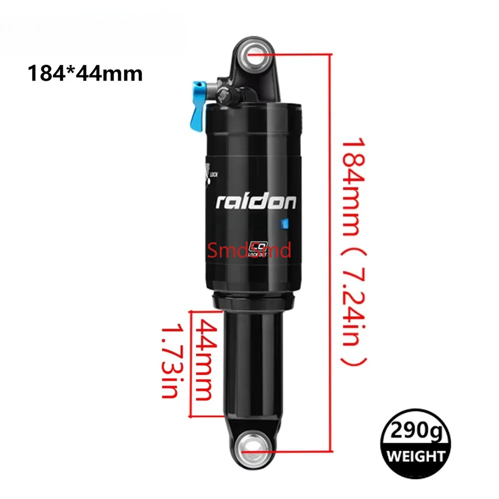 25 New  Bicycle Rear Shock MTB Mountain Bike Air Rear Shock 152/165/184/190mm XC Air Suspension Absorber