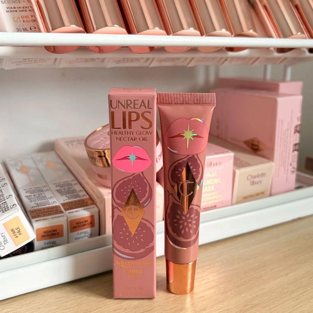 Charlotte Tilbury Concealer Silky Lightweight Long-Lasting Jelly Lip Gloss Moisturizing Hydrating Portable Lipstick Makeup Gifts - view 6