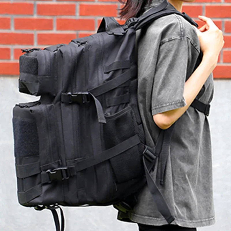 25L/45L 3P Tactical Backpack for Men Women Pink Outdoor Camping Hunting Accessories Military Army Molle Rucksacks Assault Bag