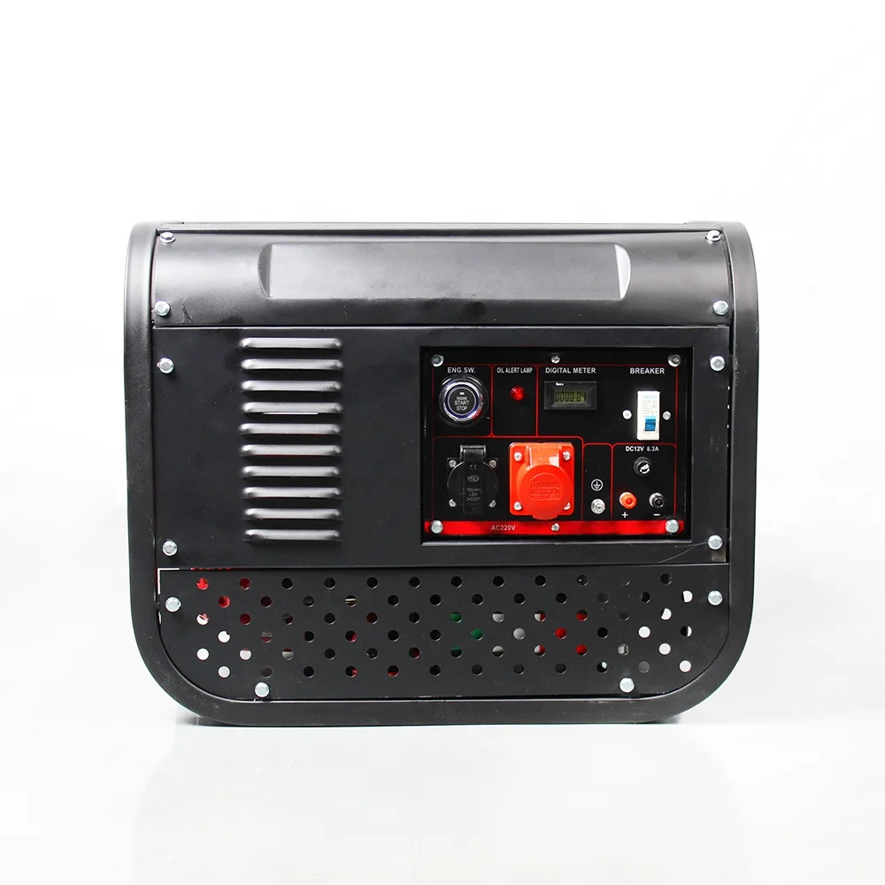 

Taizhou China JC 6000w GX420 Factory Direct Sale Power Super Silent Portable Petrol Engine Generator