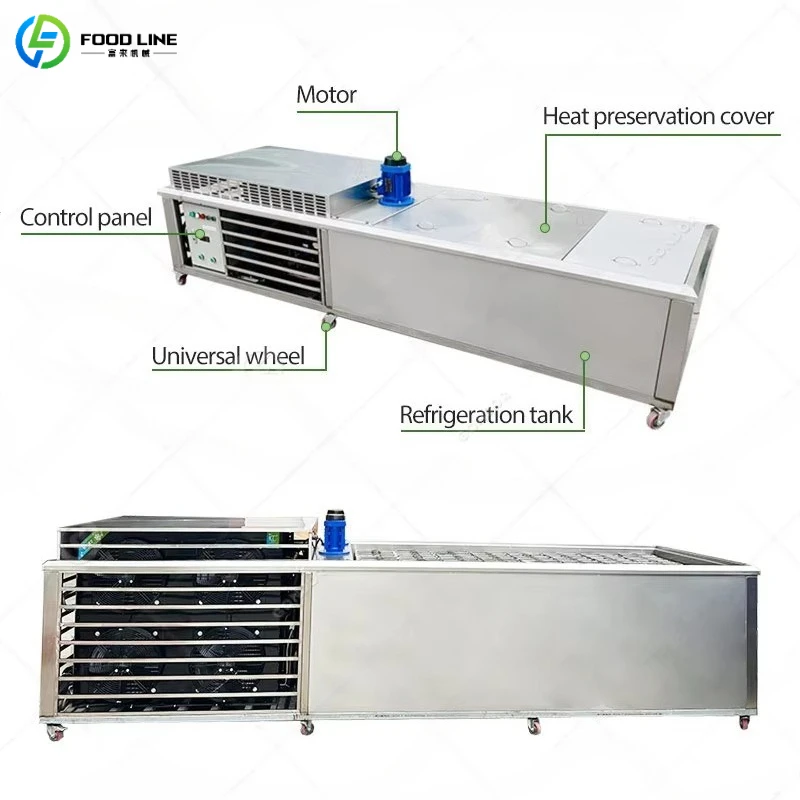 Customized Containerized Commercial Electric Ice Cube Block Making Machine High Productivity Easy Operation 1T-5T Capacity