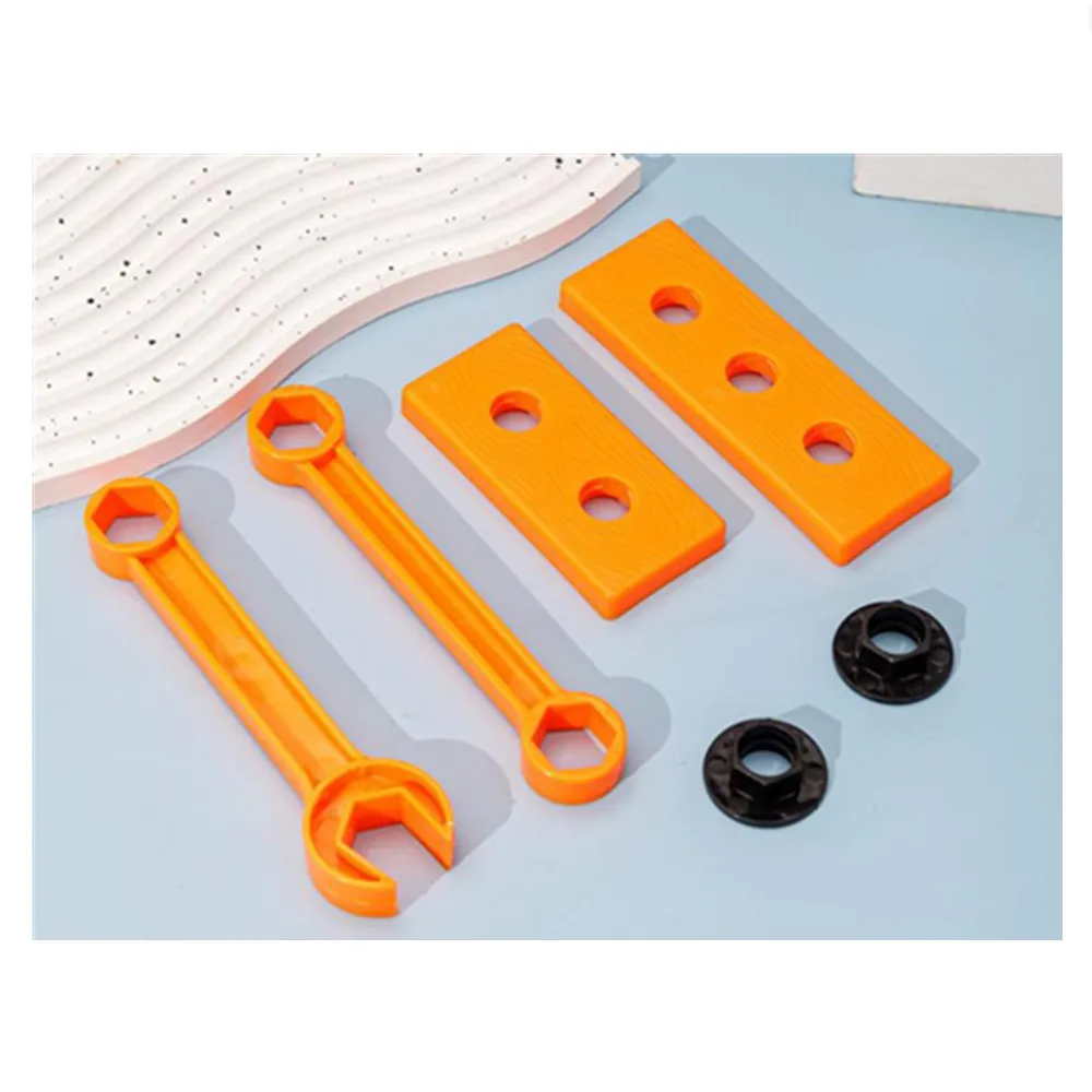 1 セット漫画ままごとシミュレーションメンテナンスツールボードネジ電気ドリル保護ゴーグル PVC モデル子供のおもちゃ