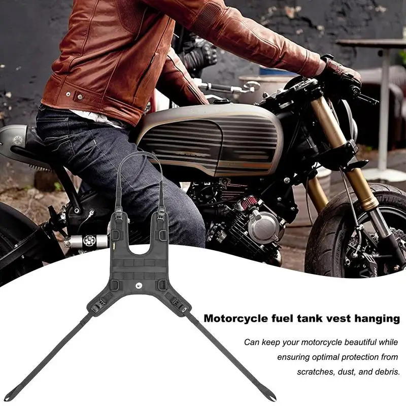 Motorcycle Tank Mount Base Multipurpose Wear-Resistant Motorcycle Tank Cover Vest High Compatibility Motorcross Bag Base