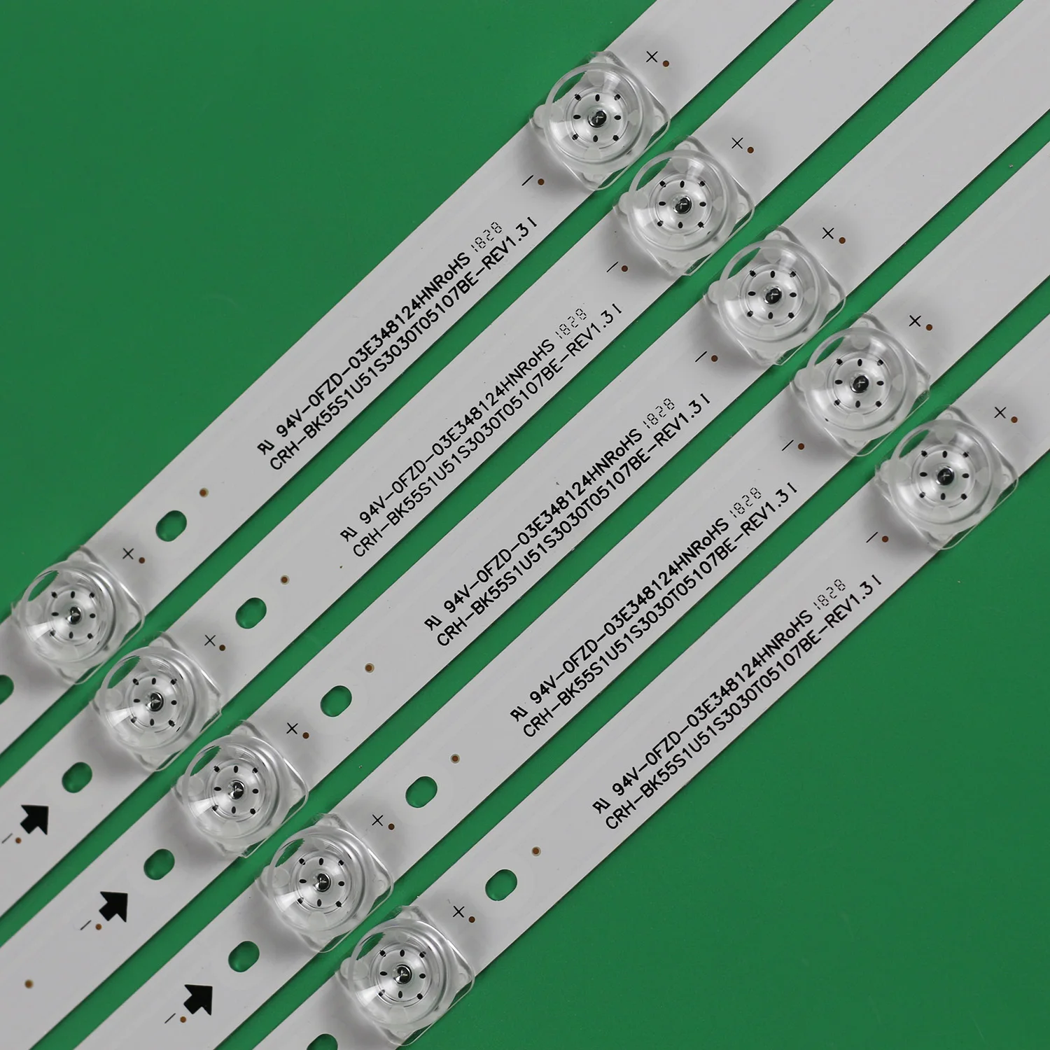 LED strips 10LEDs For Sharp LC-55Q7030U LC-55Q7040U LC-55Q620U 55H6E 55H7608 H55A6100 L2_E5_BUM_S10_1_R.10_S18_170_LM41-00604A