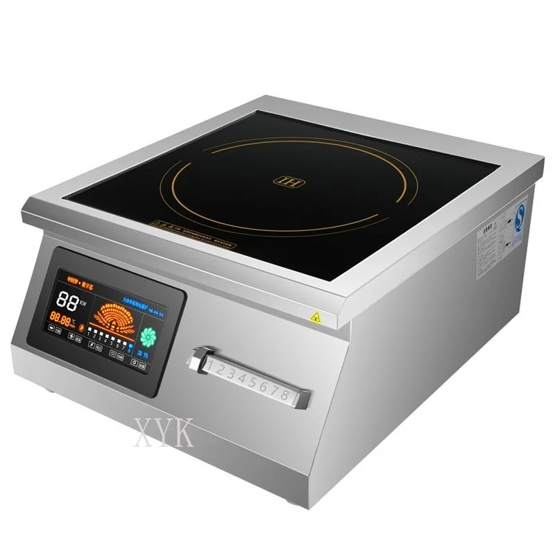 Commercial Stove High Power Canteen Concave Restaurant Hotel Flat Top Cooker Cookware Kitchen