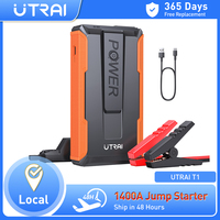 UTRAI-Car Jump Starter Power Bank, Portable Car Battery Booster Charger, Starting Device, Auto Emergency Start-up Lighting, 12V