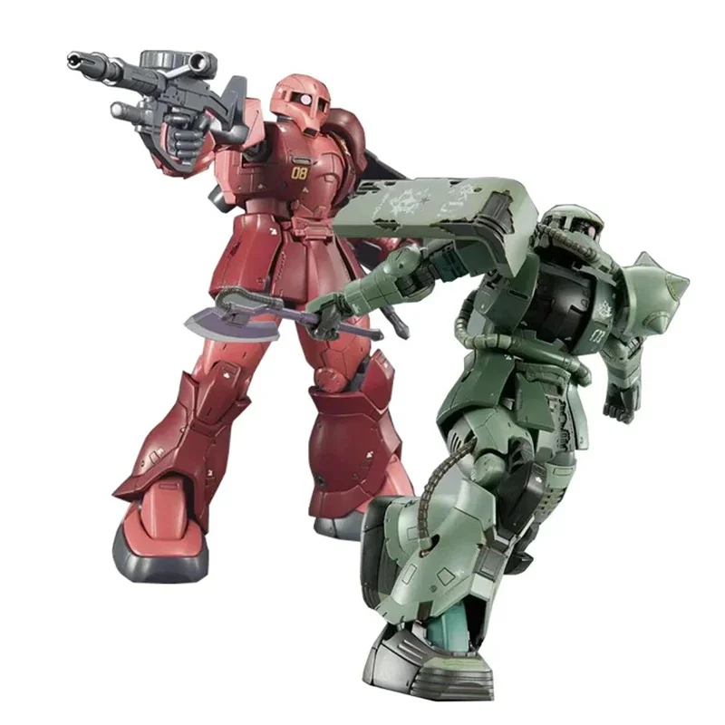 Weimei Hg 1/144 Ms-06F Cucuruz Doan's Zaku Ms-05 Zaku Char Aznable Assembly Model Gift Toy Collection for Kids Action Figures