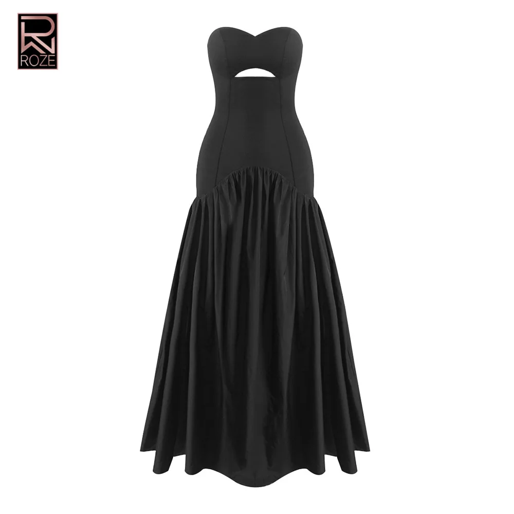 

Черное вечернее платье-бюстье для женщин 2026 года, новинка, элегантное высококачественное платье А-силуэта для торжественных мероприятий и ежегодных вечеринок