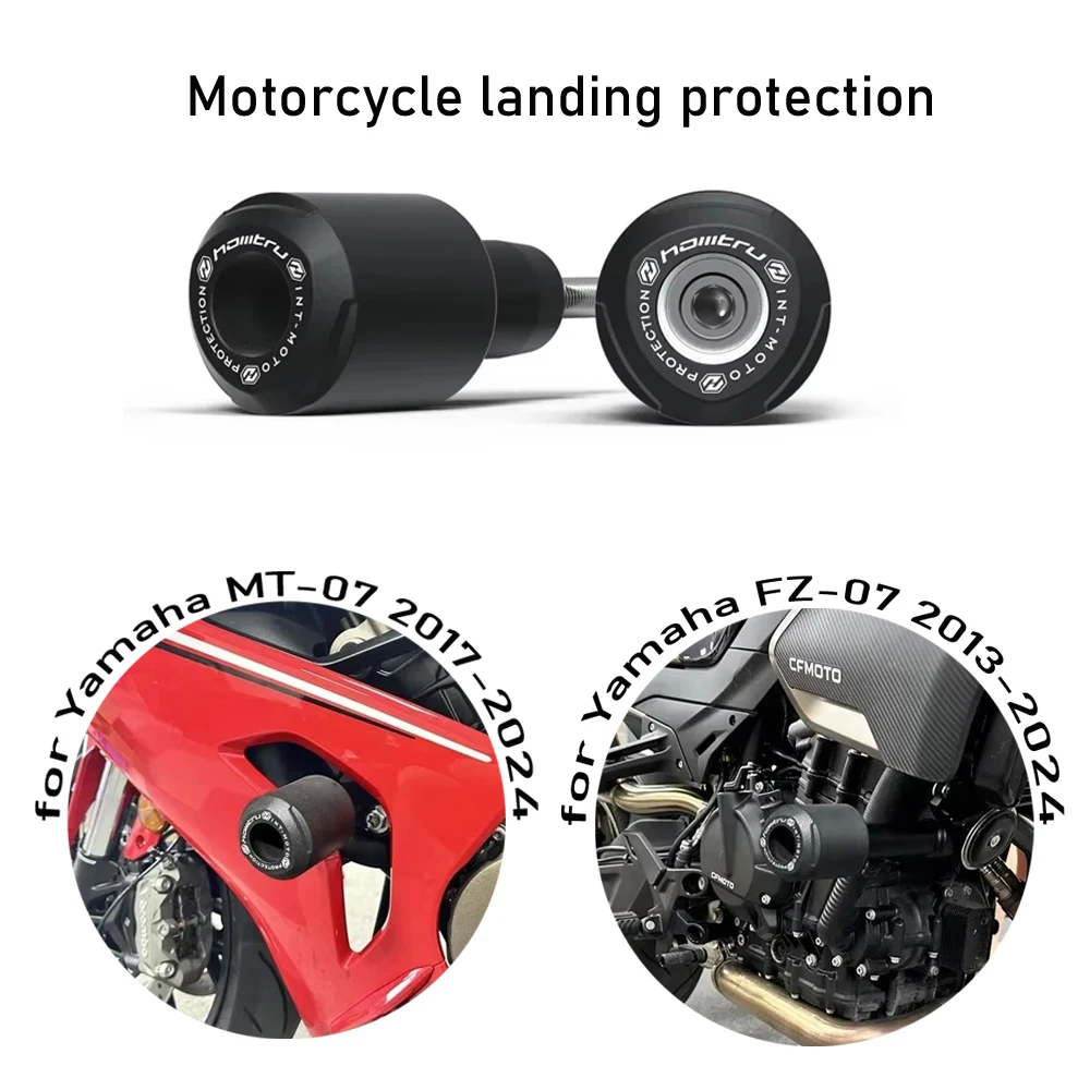 

for Yamaha MT07 FZ07 SXR700 2017-2024 Motorcycle Accessories Crash Protection Bobbins