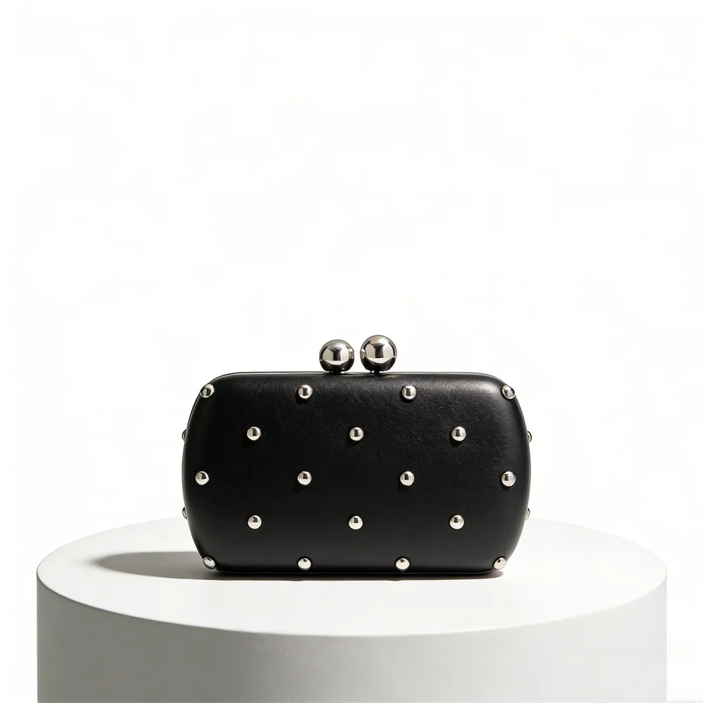 

Серебристо-белая ткань, серебряный металлический круглый гвоздь, женские коробки, клатчи, женские сумки через плечо, сумка на свадьбу, день рождения, классический кошелек для ужина