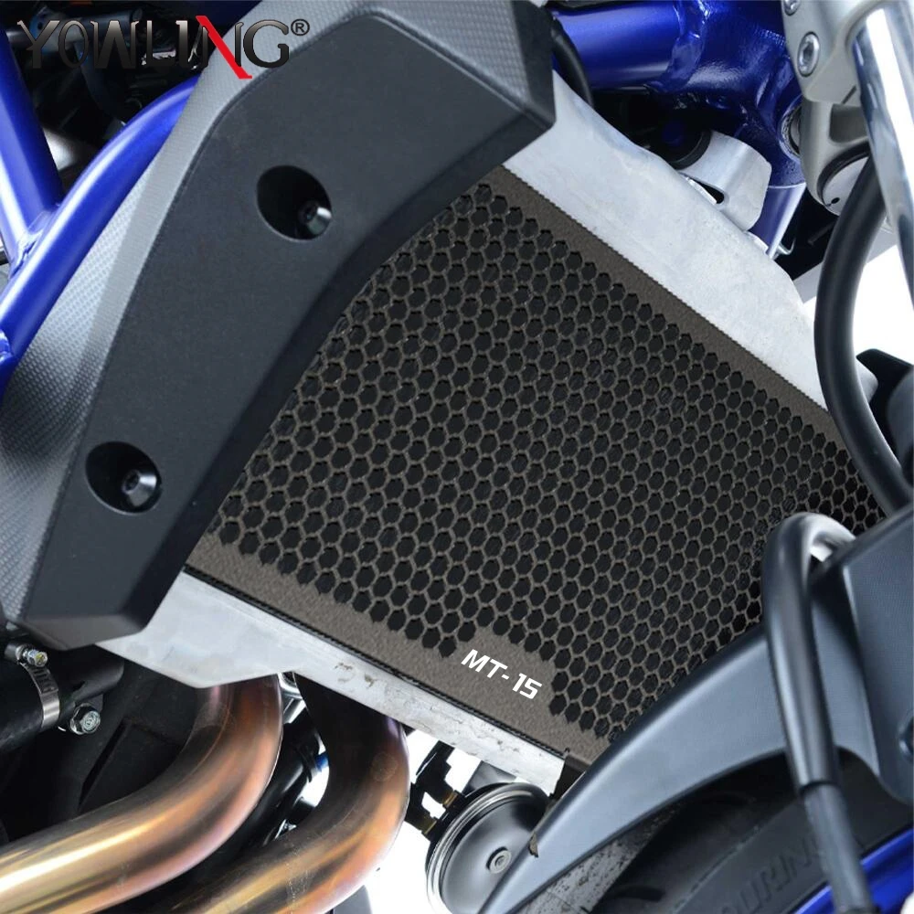 

2025 MT15 Radiator Cover Water Cooler Guard Protector FOR YAMAHA MT-15 V1 & V2 MT15 M-SLAZ 150 Motorcycle Accessories 2018-2024