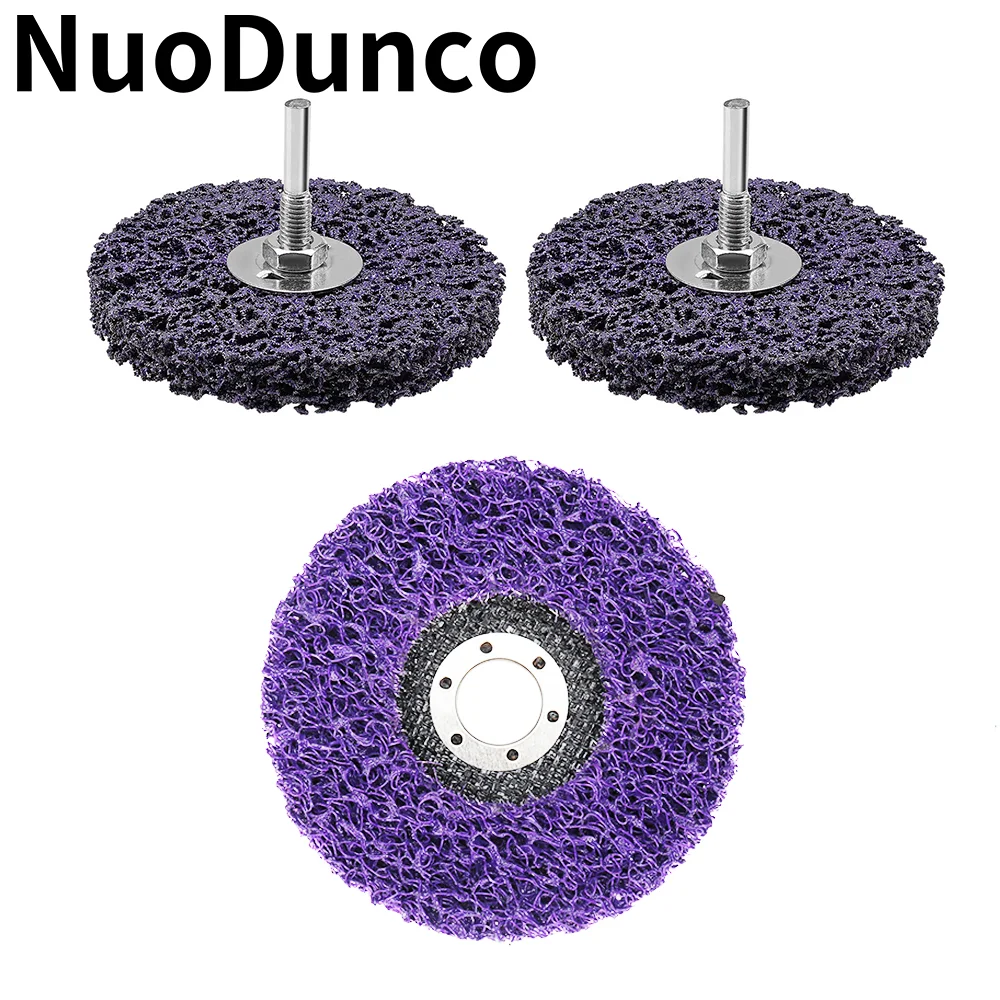 

100mm Quick Strip Abrasive Wheel Coral Stripe Disc Strip Discs Abrasive Stripping Wheel for Metal Angle Grinder Polishing Wheel
